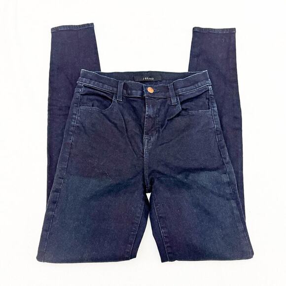 J. Brand Maria Skinny Denim Jeans Bluebird Dark Wash Size 26 - Picture 4 of 10